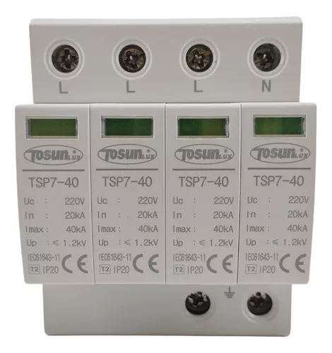 SUPRESOR DE PICO 4P ACC 255V TOSUN