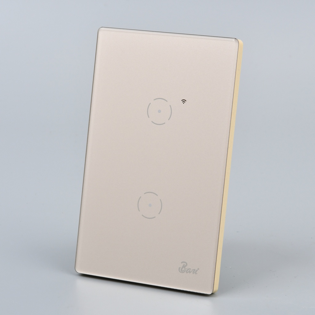INTERRUPTOR SMART DOBLE SERIE D´ORO BARI