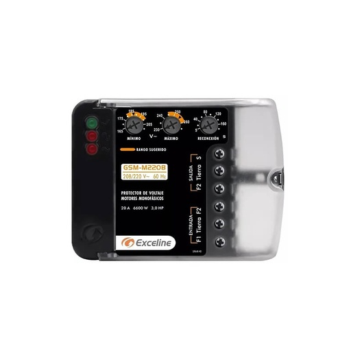 [90.02.060] PROTECTOR P/MOTORES 220V GSM-M220B/3 , EXCELINE