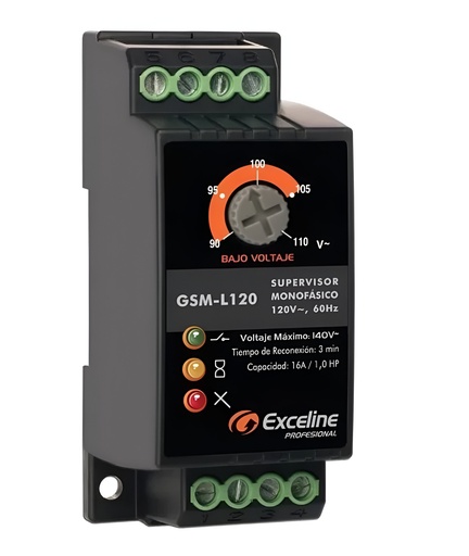[90.02.063] SUPERVISOR MONOF. 120V C/SALIDA DE CONTROL A/A , EXCELINE