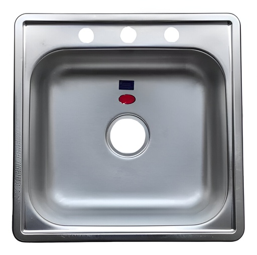 [90.01.FRA105] FREGADERO ALUMINIO A62X48, P/EMPOTRAR, FANAINOX