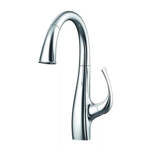 [79.02GF500] GRUPO FREGADERO ZAFIRO CROMADO MONOMANDO EXTRAIBLE 02GF500 FP