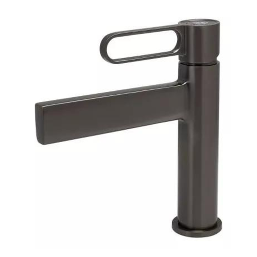 [79.30GLV0072GM] LAVAMANOS MONOMANDO PRESTIGE BAJO GUN METAL, 30GLV0072GM,  FP