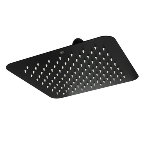 [79.35ACC830] REGADERA QUADRA BLACK MATE 12",35ACC830,  FP