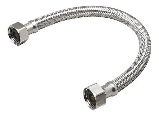 [79.BMMA5/8] CANILLA 1/2"x5/8"x40 CM INOX.,  BM