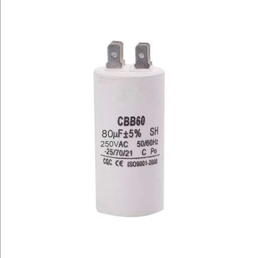 [79.06.109] CONDENSADOR 80MF/250V BIF.  PEDROLLO