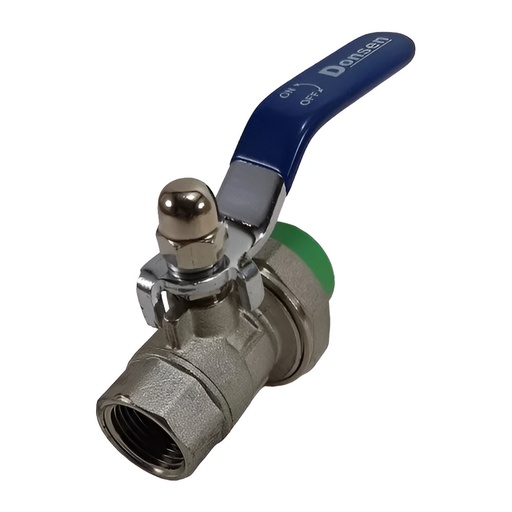 [79.14.DSR013] LLAVE DE PASO ESFÉRICA 32 MM (1") HEMBRA C/UNIÓN DONSEN