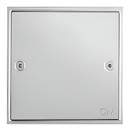 [79.16.03112079] REJILLA CIEGA 10X10 CROMADA,  METALES ALEADOS