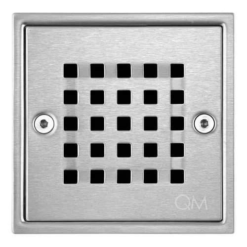 [79.16.03112080] REJILLA PERFORADA 10X10 CROMADA,  METALES ALEADOS