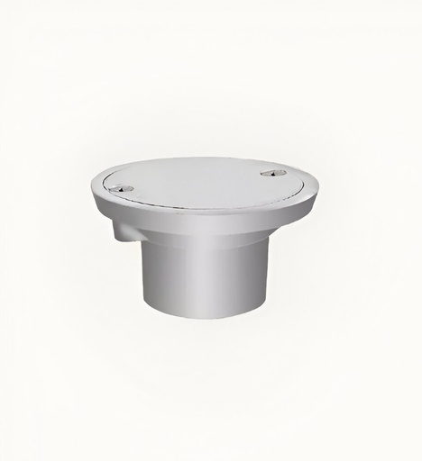 [79.16.04112091P] REJILLA CONCENTRICO REDONDA 1.1/4" ALUMINIO,  C/CUELLO, METALES ALEADOS