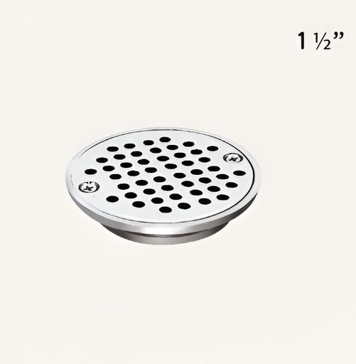 [79.16.05052503S] REJILLA STANDARD 4" SATINADA,  METALES ALEADOS