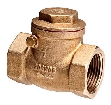 [79.16.MET047M] VALVULA SWING CHECK 1" METALES ALEADOS