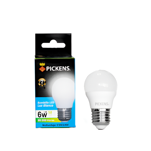 [60.11.BL6W] BOMBILLO LED 6W E27 LUZ BLANCA