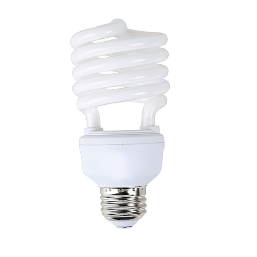 [60.11.E65W] BOMBILLO AHORRADOR  ESPIRAL 65W E27,  LUZ BLANCA