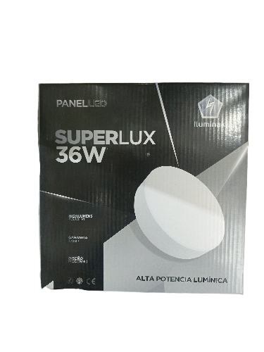 [60.11.ERD24WH] PANEL LED 24W, REDONDO, EMBUTIR, 6500W, ILUMINAK