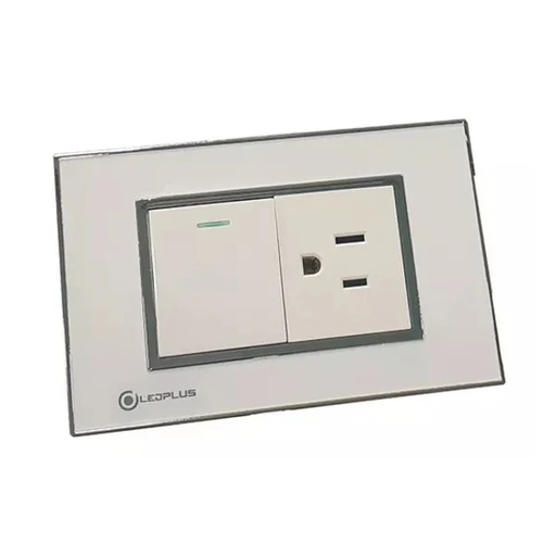 [60.11.ESTELAR011] TOMA CON INTERRUPTOR ESTELAR 011,  LEDPLUS