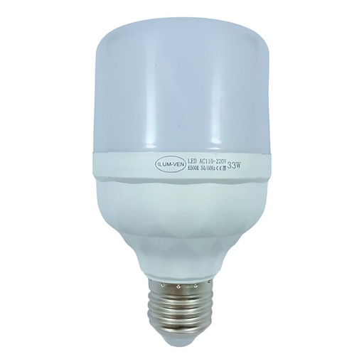 [60.11.GRL45WH] BOMBILLO GROSLITE 45W, HIGH LUMENES, 6500W, ILUMINAK