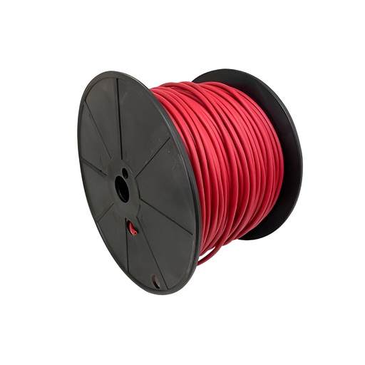 [12.01.AUT14.ROJO] CABLE DE COBRE DE COBRE AUT. 14, COLOR ROJO