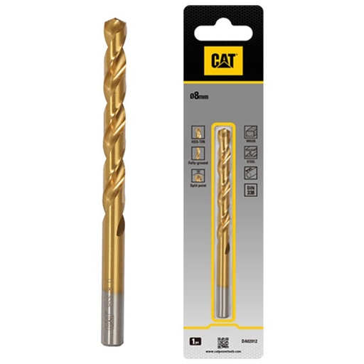 [31.DA02005] BROCA CILINDRICA MADERA/METAL/PVC 4,0X70MM(3U), DA02005 , CAT