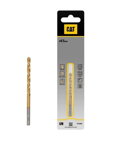 [31.DA02006] BROCA CILINDRICA MADERA/METAL/PVC 4,5X80MM, DA02006 , CAT