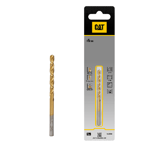 [31.DA02007] BROCA CILINDRICA MADERA/METAL/PVC 5,0X86MM, DA02007 , CAT