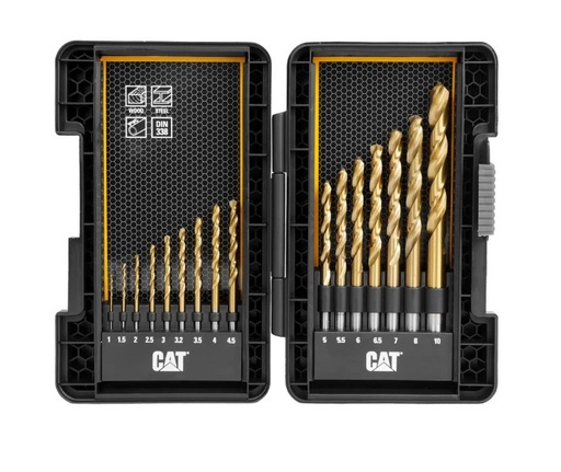 [31.DA02901] JUEGO 16 BROCAS MADERA/METAL/PVC, DA02901, CAT
