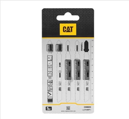 [31.DA06002] HOJA SIERRA CALADORA MADERA 75MM 6TPI CORTE PRECISO (5U), DA06002 , CAT