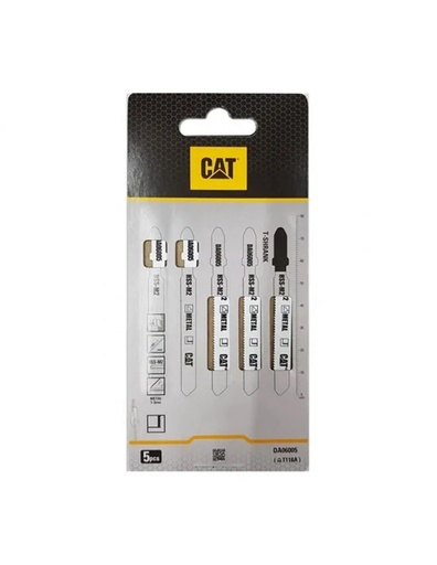 [31.DA06005] HOJA SIERRA CALADORA METAL 75MM 30TPI (5U), DA06005 , CAT