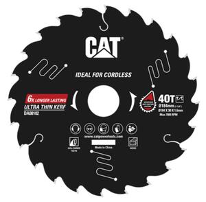 [31.DA08102] DISCO DE SIERRA CIRCULAR MADERA 7-1/4" 40T(18V), DA08102 , CAT