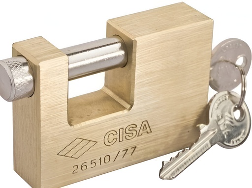 [03.03.12640329] CANDADO ANTICIZALLA 77mm,  CISA