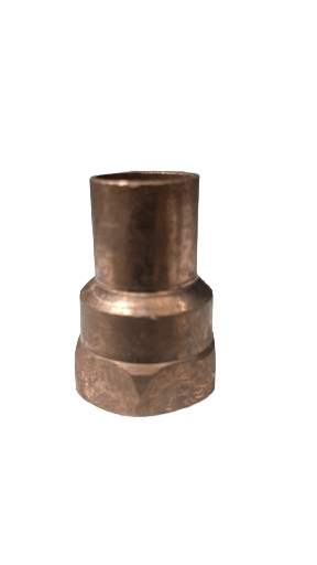 [79.25.E11] ADAPTADOR HEMBRA COBRE 5/8" OD X 1/2" NOM. (AGUA)