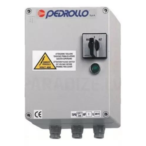 [79.06.QET750] CUADRO ELECTRICO QET750 7,5 V.220V/60HZ EF, PEDROLLO