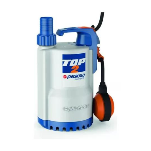 [79.06.TOP2VORTEX] BOMBA SUMERGIBLE 1/2HP, 110V, DRENAJES Y AGUAS SUCIAS, TOP2 VORTEX, PEDROLLO