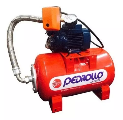 [79.06.060] HIDRONEUMATICO PEDROLLO 1/2 HP, 24 LTS.  PKM1/2HP