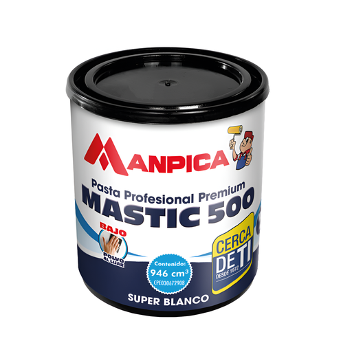 [04.04.210] MASTIQUE M-500 (1/4 GALON), MANPICA