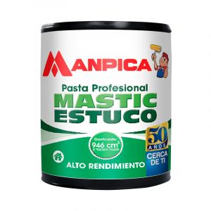 [04.04.215] PASTA MASTIC ESTUCO (1/4 GALON), MANPICA