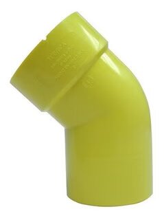 [79.22.928136] CODO AN 75MM X 45° DIN C-E PAVCO