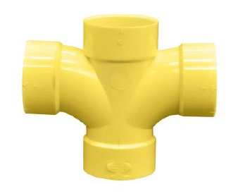 [79.22.928493] TEE DOBLE AN 50MM DIN C-E PAVCO
