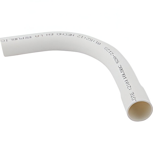 [79.08.032] CURVA CONDUIT 3/4"  PVC