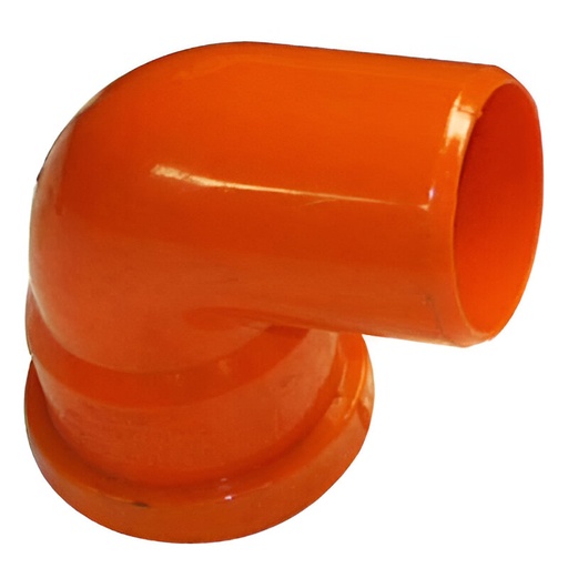 [79.08.088] CODO 110 MM X 90° (4") REFORZADO, AGUAS SERVIDAS, PVC