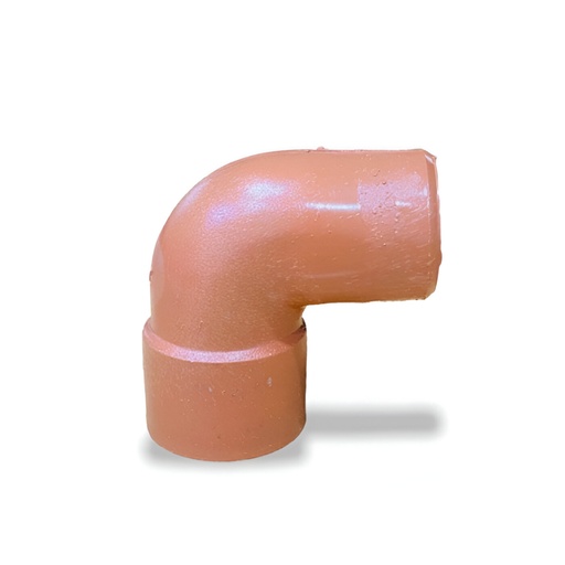 [79.08.096] CODO 50 MM X 90° (2") REFORZADO, AGUAS SERVIDAS, PVC