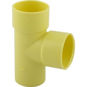 [79.08.105] TEE PVC 110 MM SANITARIO, AMARILLO, PVC