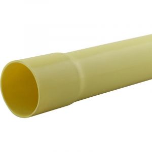 [79.08.120] TUBO 160 MM (6") SANITARIO (AMARILLO), PVC