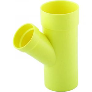 [79.08.124] YEE REDUCIDA PVC 110 X 50 MM SANITARIO, AMARILLO, PVC