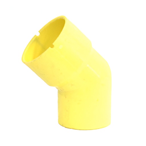 [79.08.126] CODO 50 MM X 45° (2") REFORZADO, AGUAS SERVIDAS, PVC