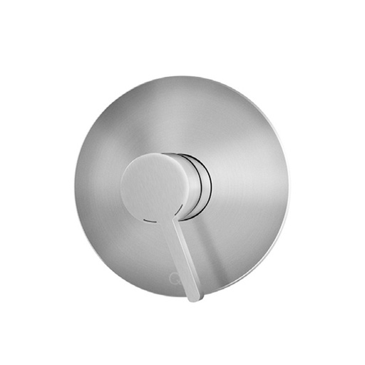 [79.QM.14.700.4011] DUCHA MONOMANDO DELTA REDONDO 1 FUNCION SATINADO QM