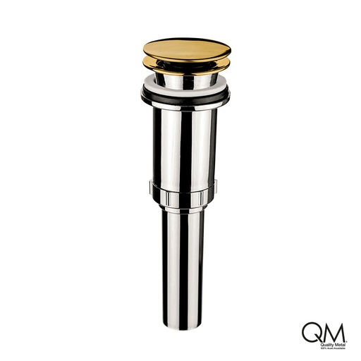 [79.QM.14.700.5007] DESAGUE LAVAMANOS 2 EN 1 TIPO HONGO DELTA GOLD QM