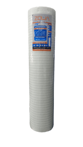 [79.17.JC25] CARTUCHO CELULOSA 20" X 4,5", JUMBO JC-25MIC, ZOWA