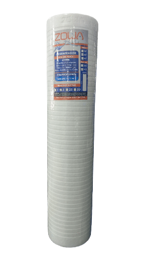 [79.17.JC5MIC] CARTUCHO CELULOSA 5 MICRA, 20" X 4,5", JUMBO JC-5MIC, ZOWA