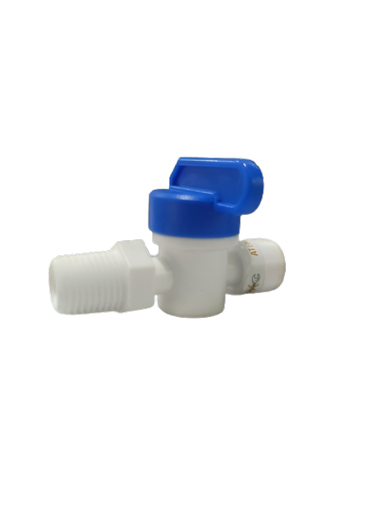 [79.17.QF.LLAVEDEPASO1.4] LLAVE DE PASO QF 1/4" X 1/4" QF,  ZOWA